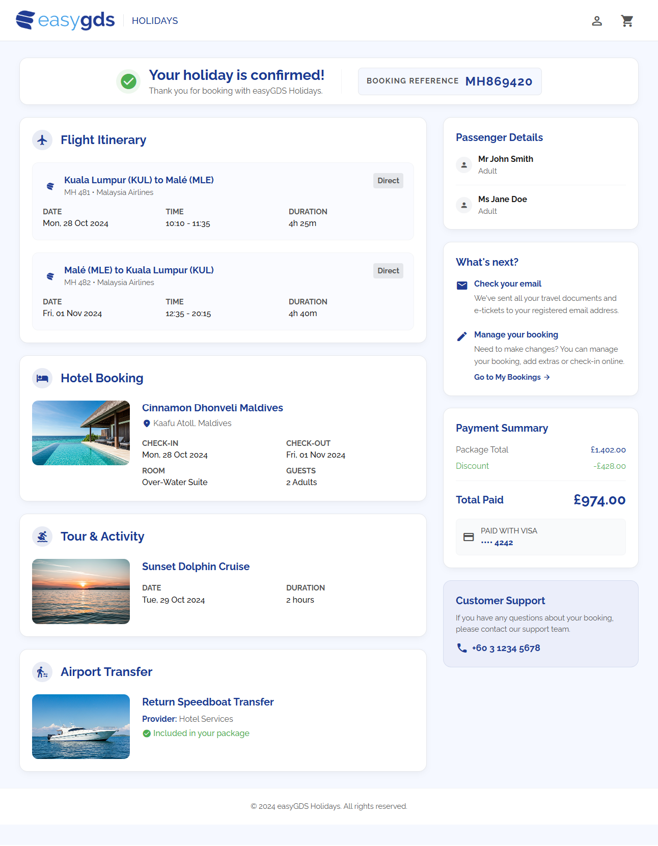 Payment Confirmation