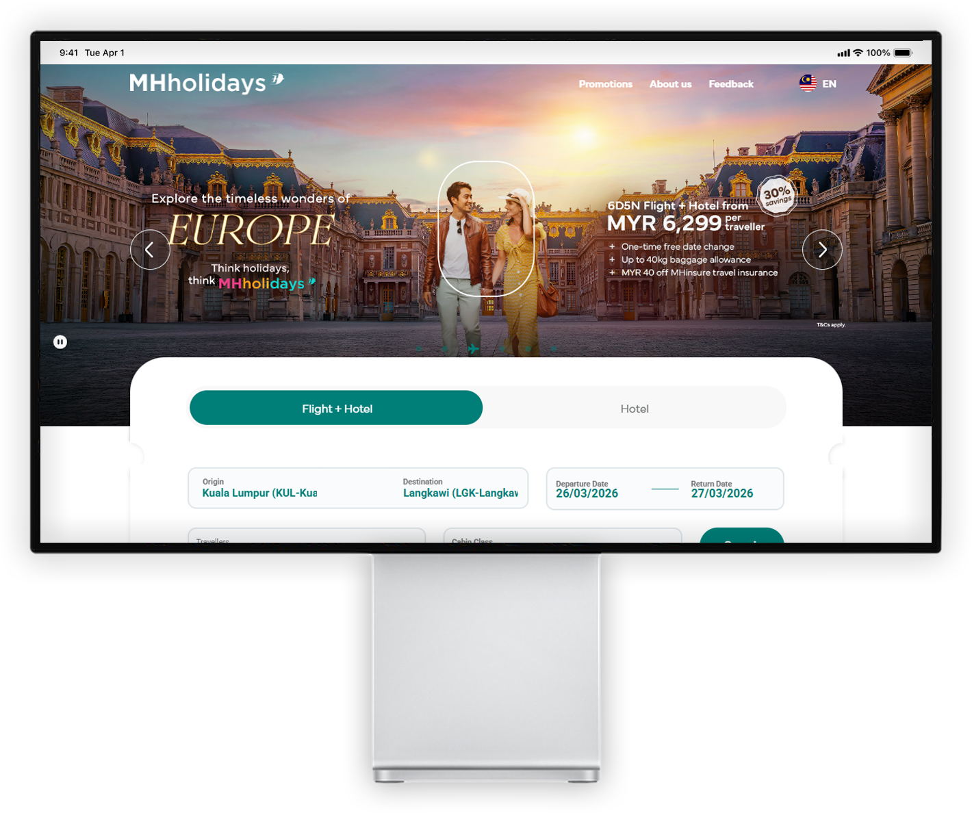 easyGDS Airline Platform - Desktop and Mobile